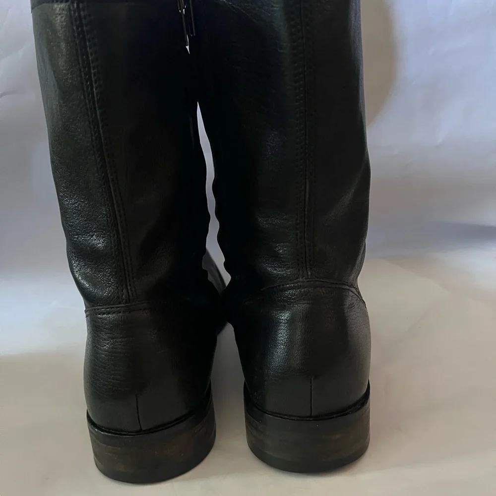Cole Haan Black Leather Men's Boots Size 11.5 - Picture 6 of 13